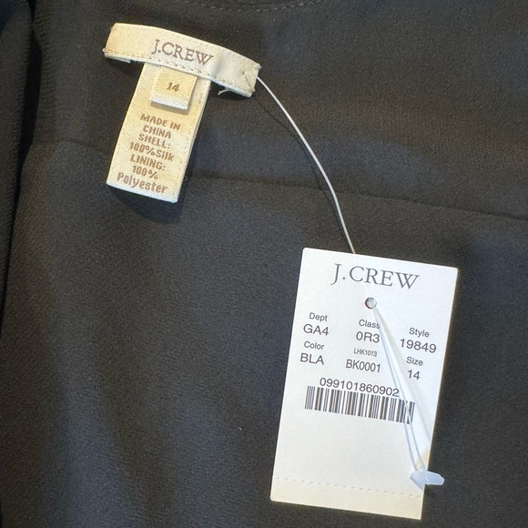 J CREW 100% Silk Tricotine Hope Dress - Picture 8 of 10